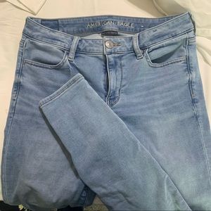 Super Stretchy AE Light Wash Jeans